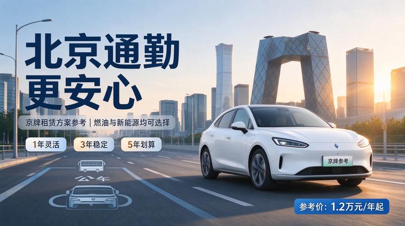 2026年闲置北京京牌照出租三年价格展示